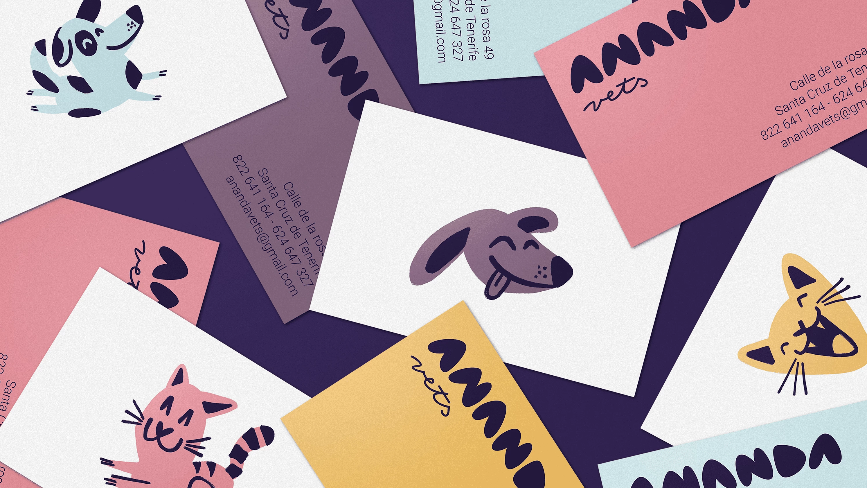 Ananda Vets - Proyecto de branding y diseño gráfico